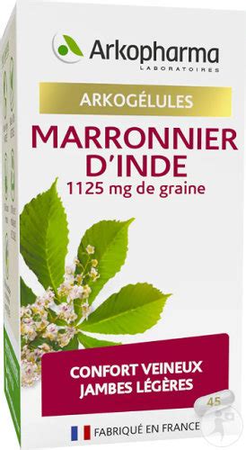 Arkopharma Arkog Lules Marronnier D Inde Confort Veineux Jambes L G Res