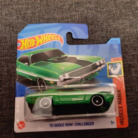 Hot Wheels 70 Dodge Hemi Challenger Zielony Gliwice Kup Teraz Na Allegro Lokalnie