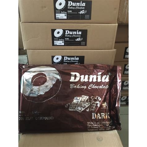 Jual Dunia Baking Chocolate Kg Coklat Batang Dark Chocolate Compound