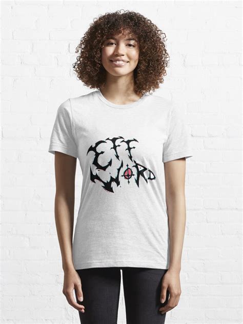 Eff Word T Shirt By Dullvivid Redbubble