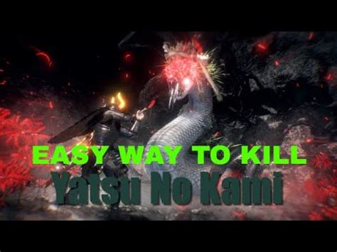 How The Easy Way To Defeat The Snake Boss Yatsu No Kami Boss Fight Nioh