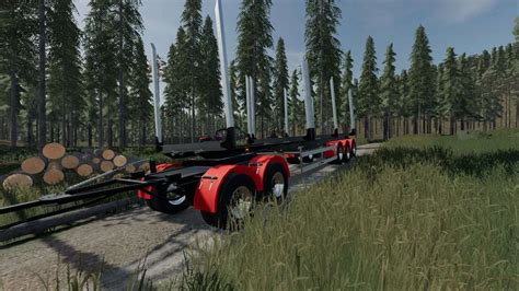 Przyczepa Do Przewozu Drewna Fs22 Fliegl V1 0 0 0 Farming Simulator