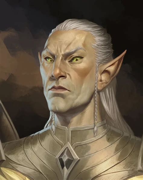 Altmer By ARTTAiR ImaginaryTamriel In 2023 Character Portraits