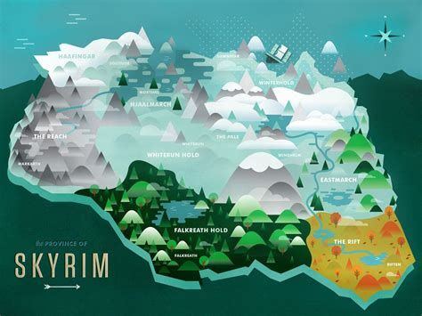 Skyrim Map Wallpapers - Wallpaper Cave