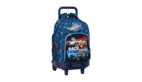 Ratastega Koolikott Compact Hot Wheels Laste Kotid Photopoint