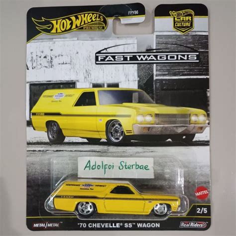 Jual Hotwheels Hot Wheels 70 Chevelle SS Wagon Hw Daredevils 01 02 Star Edisi Road Trippin Ala