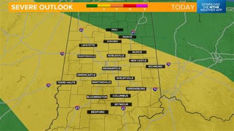 Severe weather risk across Indiana Wednesday | wthr.com