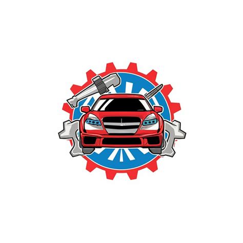 Car mechanic logo by Art gallery. 1185 on Dribbble