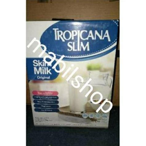 Susu Tropicana Slim Skim Milk Original 1000gr 1kg Shopee Indonesia