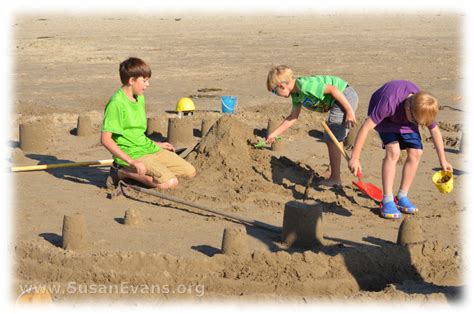 How To Build A Sand Castle Susan S Homeschool Blog Susan S Homeschool