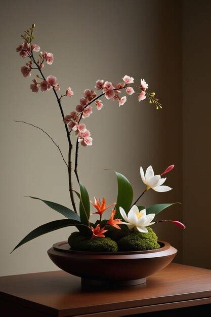 Premium Photo So Elegant Flower Decor Ideas Stylish Ikebana Japanese