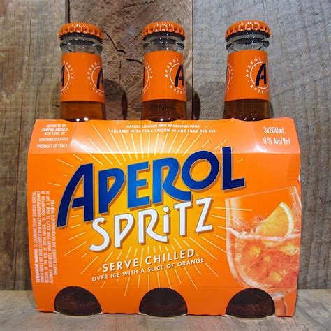 Aperol Spritz Bottle