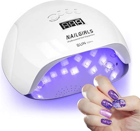 Uv Nail Light Nailgirls W Uv Light For Nails Fast Uv Led Nail Lamp