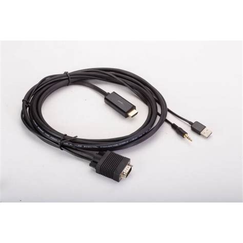 VGA to HDMI With Audio cable - Nextech