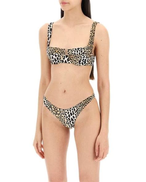 Reina Olga Brigitte Bikini Set In Natural Lyst