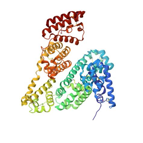 RCSB PDB 4F5S Crystal Structure Of Bovine Serum Albumin