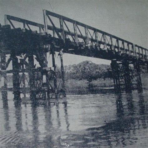 Ponte metálica do Sapucaia sobre o rio Caeté em Bragança inaugurada em