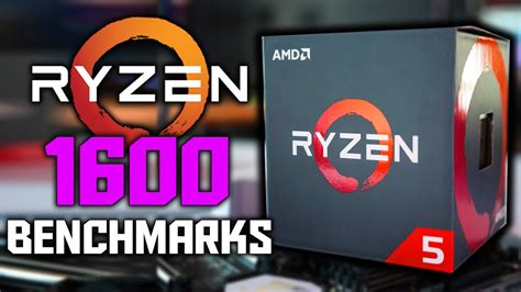 Amd Ryzen Benchmarks Youtube