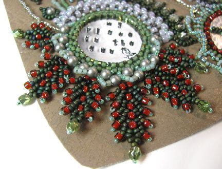 Beading Arts: Combining bead embroidery stitches for more complex motifs