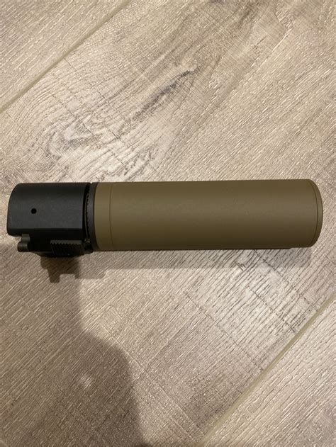 Sold B T Royce Iiia Compact Mock Silencer Suppressor Hopup Airsoft