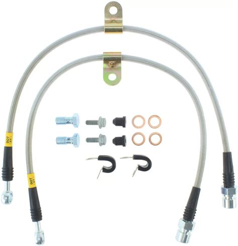 Stoptech Challenger Stainless Steel Braided Brake Line Kit Front 950