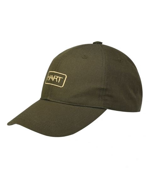 Gorra Con Visera HART Henar Tejido Ripstop En Color Dark Olive