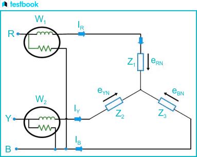 Two Wattmeter Method Of 3 Phase Power Measurement Know Working