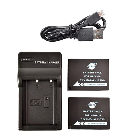 Dste X Np W Np W S Bateria Carregador Usb Kit Para Fujifilm X