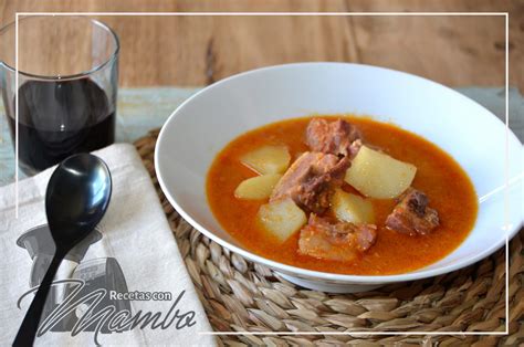 Patatas Guisadas Con Costillas Adobadas No Solo Recetas