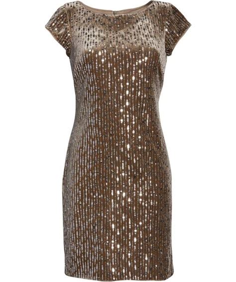 Eliza J（ ）の「eliza J Sparkle Sequin Cocktail Minidress（ワンピース）」 Wear