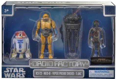 Obi Wan Kenobi Factory 4 Pack Disney Parks Droid Factory Multi Pack