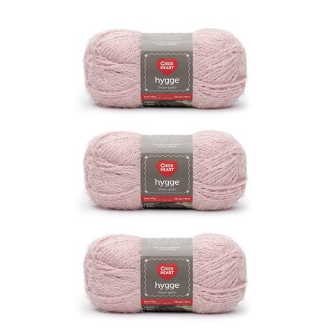 Red Heart Hygge Powder Yarn Pack Of G Oz Acrylic Nylon Blend