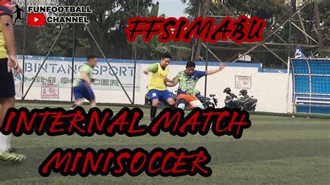 Pertandingan Sepak Bola Minisoccer Internal Match Ffsimabu Juli