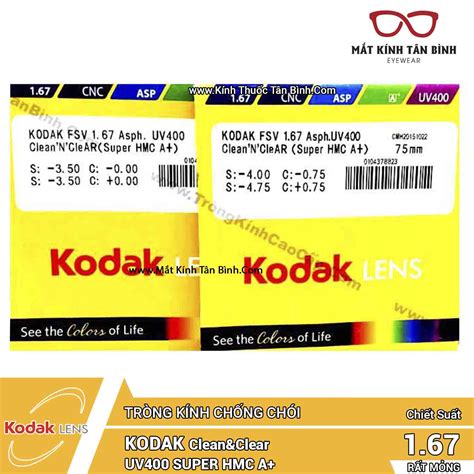 Tr Ng K Nh Kodak Fsv Asph Uv Clean Clear Super Hmc A Ch Nh