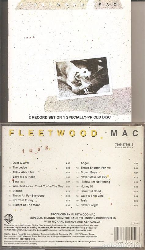 fleetwood mac tusk cd warner bros records 1 Comprar CDs de Música