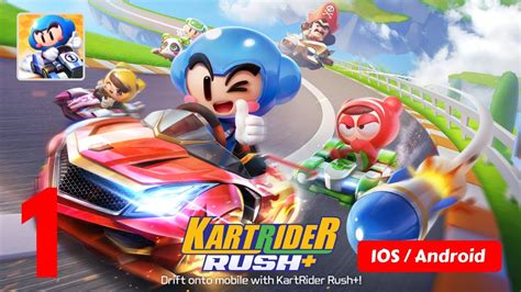 Kartrider Rush Ios Android Gameplay Walkthrough Part Youtube