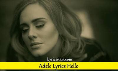 Adele Lyrics Hello