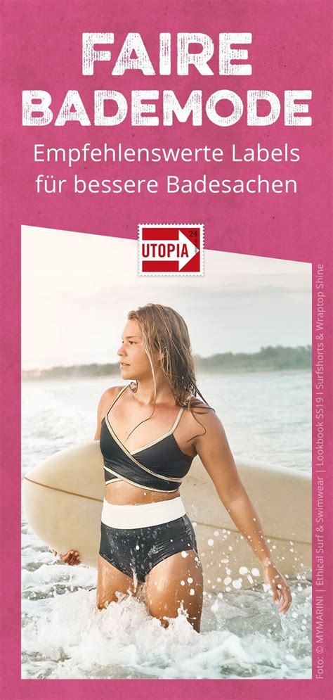 Faire Bademode 15 empfehlenswerte Labels für bessere Bikinis