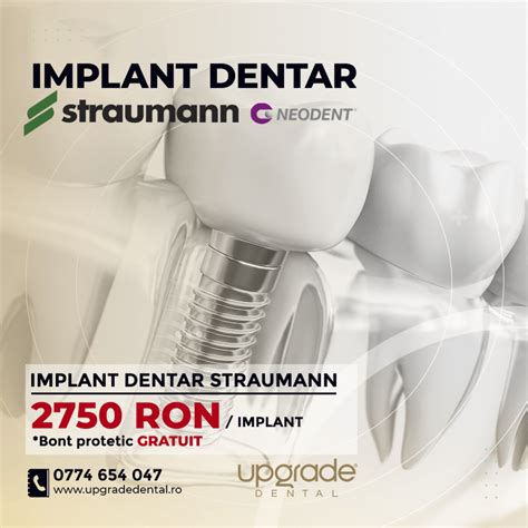 Implant Dentar Straumann Neodent Upgrade Dental