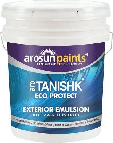 Arosun Paints Aro Tanishk Eco Protect Exterior Emulsion Paint 20 Litre