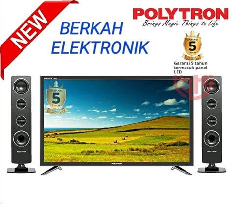 Jual Tv Polytron T Pld T Cinemax Speaker Tower Garansi