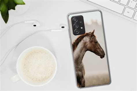 Samsung Galaxy A53 5G Hoesje Paard Mist Natuur Siliconen