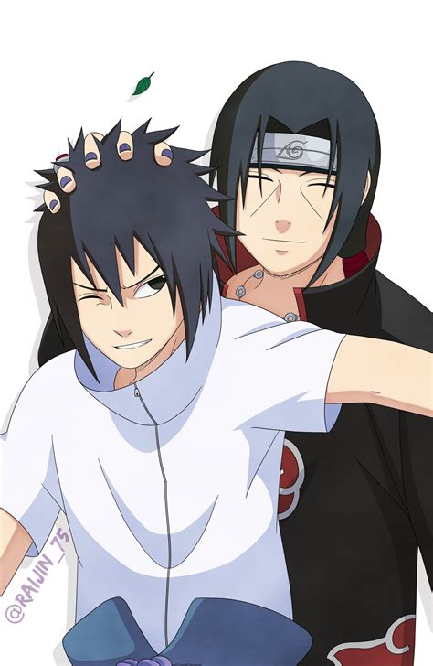 Sasuke and Itachi, Brothers (OC) : r/Naruto