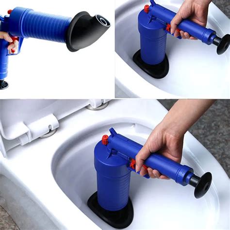 LanLan Toilets Bathroom High Pressure Air Drain Pump Plunger Sink Pipe