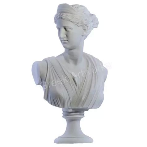 ARTEMIS DIANA BÜSTE Kopf Griechische Römische Göttin Statue