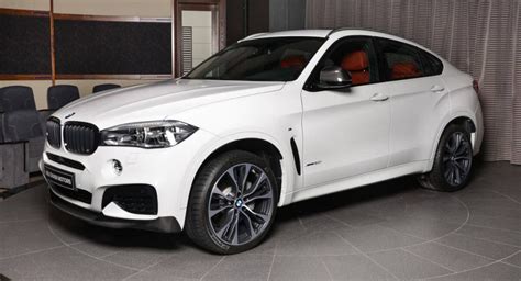 White BMW X6 Flaunts M Performance Kit And Custom Exhaust | Carscoops