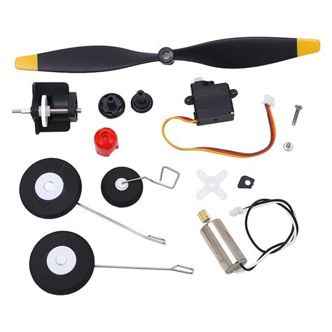 RC Plane Parts Professional Motor Servo Propeller Landing Gear ...