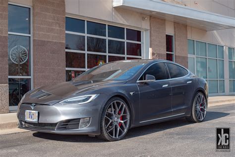 Tesla Model S Grey Asanti Abl Wheel Front