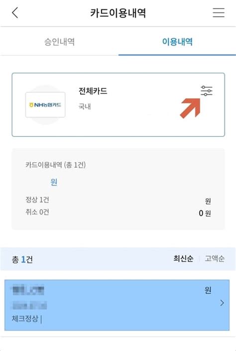 Nh농협카드 결제 사용내역 조회 방법 Bullroit