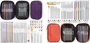 Amazon IMZAY 108 Pcs Crochet Needles Set Crochet Hooks Kit With